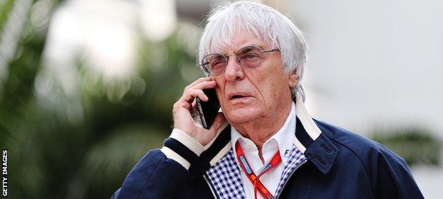 Bernie Ecclestone