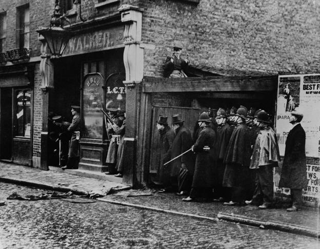 Sidney Street siege 1911