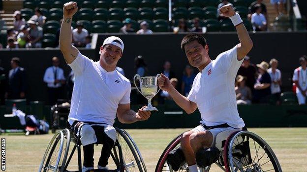 Gustavo Fernandez and Shingo Kunieda