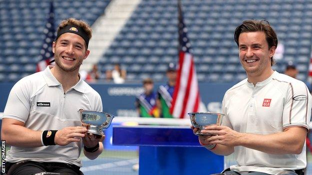 Alfie Hewett and Gordon Reid