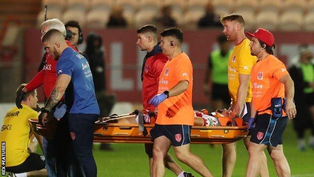 Hull KR were badly hampered by the first-half injury inflicted on Jimmy Keinhorst by his own team-mate Mose Masoe