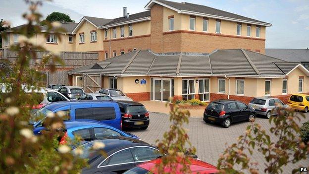 General view of the Winterbourne View residential hospital in Bristol