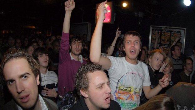 Audience at the Barfly in Camden