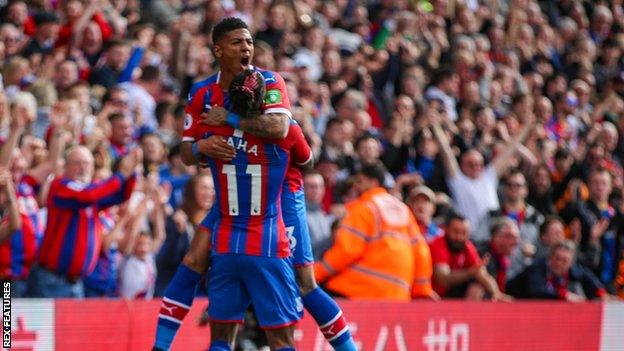 Patrick van Aanholt celebrates