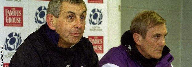 Sir Ian McGeechan, left, said he has memories of Morgan that he will always cherish