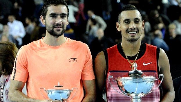 Marin Cilic and Nick Kyrgios