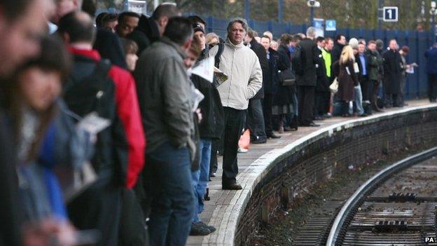 Rail passengers