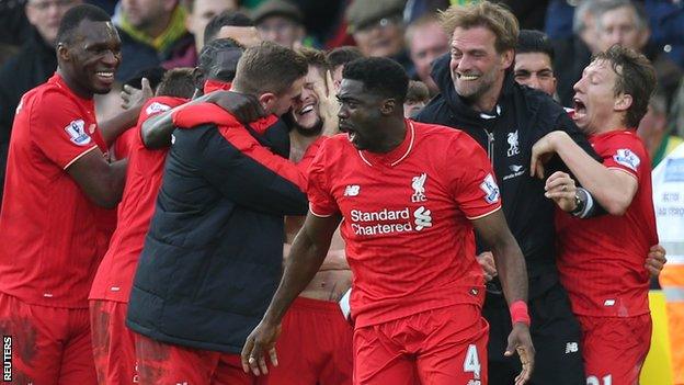 Liverpool celebrate