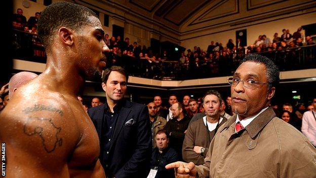 Anthony Joshua a York Hall