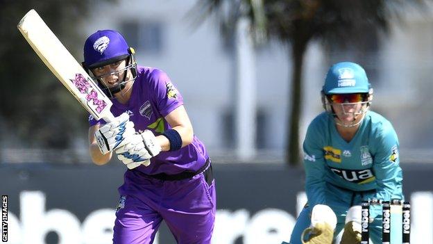 Heather Knight hits out for Hobart Hurricanes