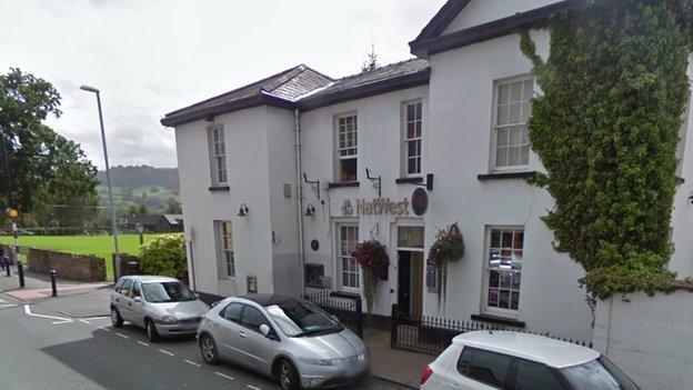 NatWest bank in Crickhowell