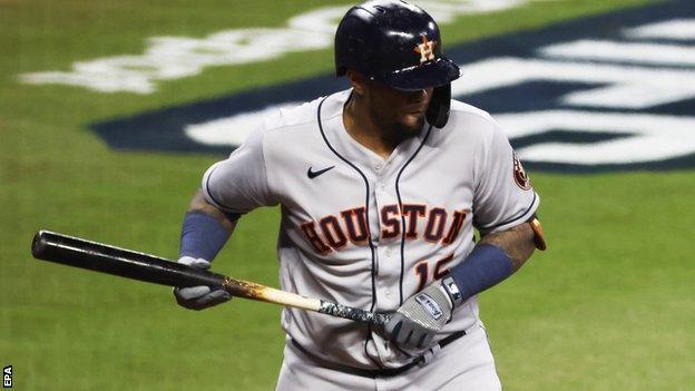 Houston Astros catcher Martin Maldonado