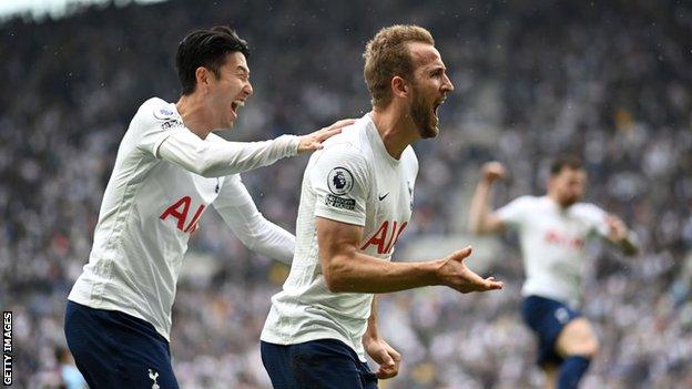 Harry Kane and Son Heung-min