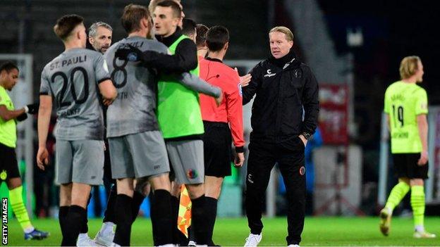 Timo Schultz's side knocked Borussia Dortmund out of the DFB Pokal on Tuesday