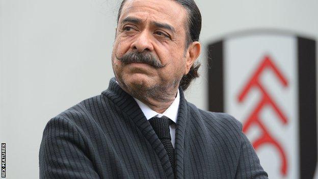 Fulham owner Shahid Khan