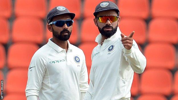 Ajinkya Rahane and Virat Kohli