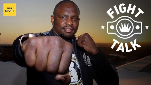 Briton's heavyweight contender Dillian Whyte