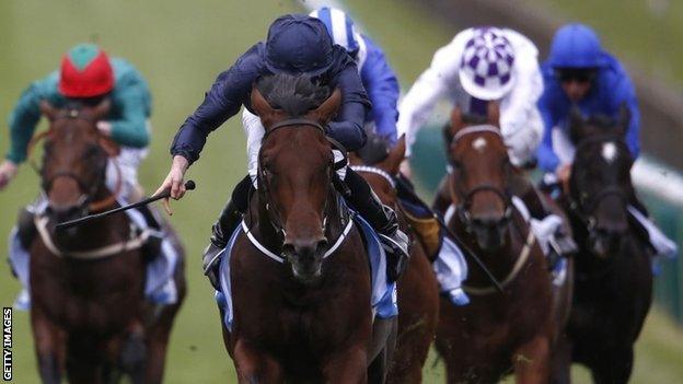 Air Force Blue wins at Newmarket