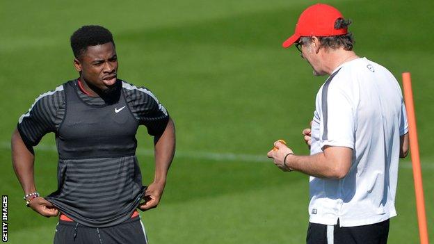 Paris St-Germain defender Serge Aurier