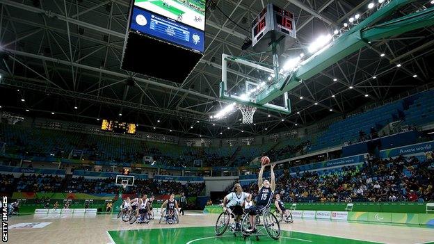 The USA defeated hosts Brazil in their quarter-final