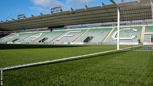 Inside Plymouth's Home Park