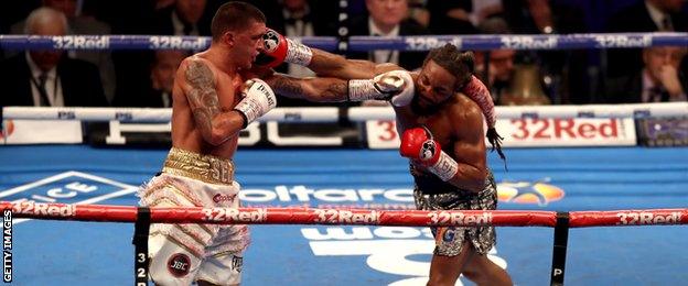 Lee Selby in action in last fight