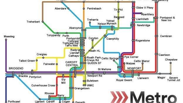 map Metro