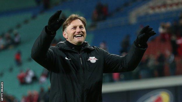 Ralph Hasenhuttl at RB Leipzig