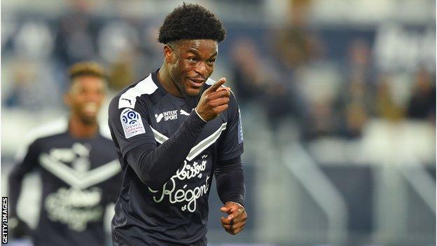 Bordeaux and Nigeria's Josh Maja