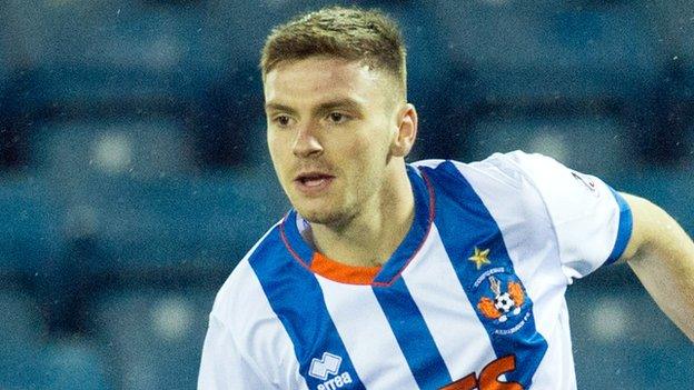 Kilmarnock midfielder Greg Kiltie