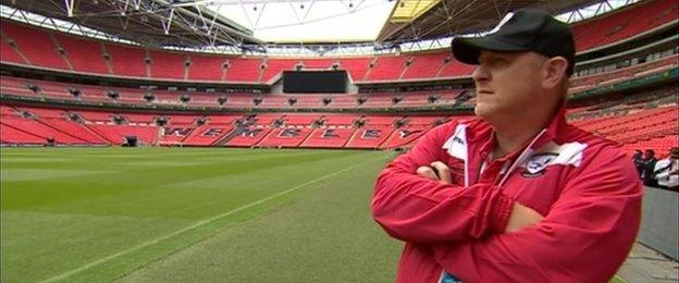 Hereford FC manager Peter Beadle