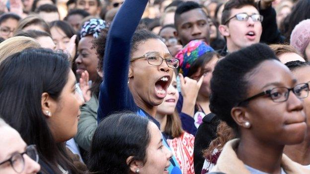 Yale protest