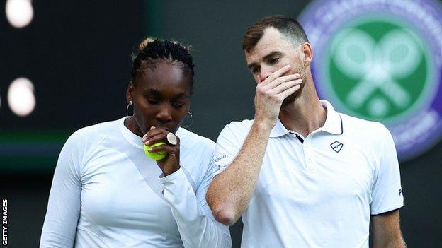 Venus Williams and Jamie Murray