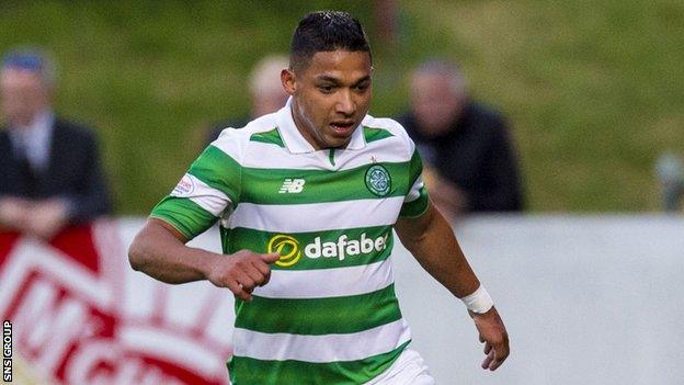 Emilio Izaguirre in action for Celtic