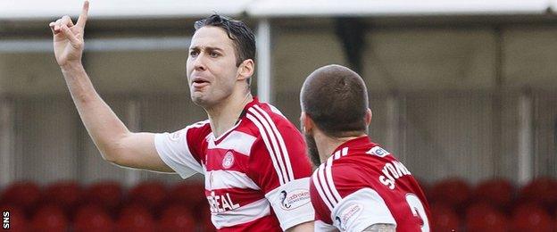 Alex D'Acol was the hero for Hamilton with a vital late winner