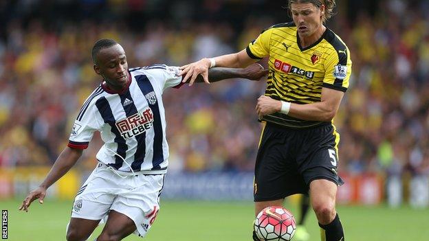 West Brom striker Saido Berahino