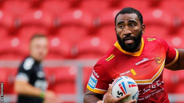 Samisoni Langi joined Catalans Dragons from Leigh Centurions from the 2018 season