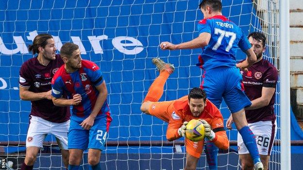 Inverness Caley Thistle's home match with Hearts later this month has attracted donations from fans of the Edinburgh club and others