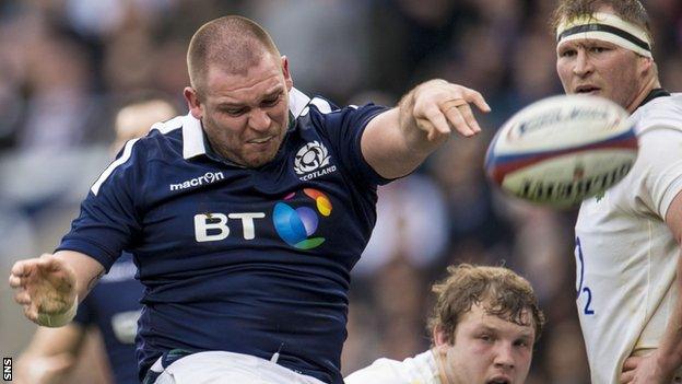 Scotland's Gordon Reid against England