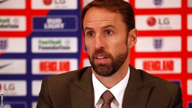 England manager Gareth Southgate