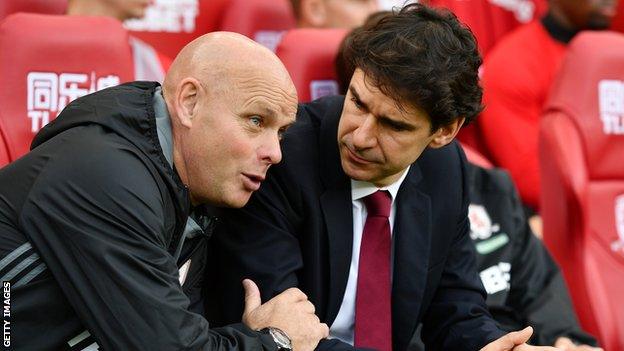 Steve Agnew and Aitor Karanka