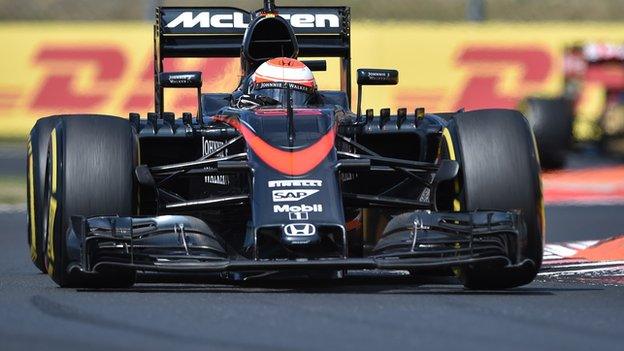 McLaren's Jenson Button