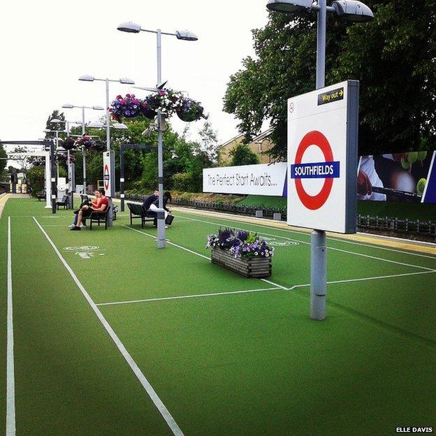 Southfields Tube station