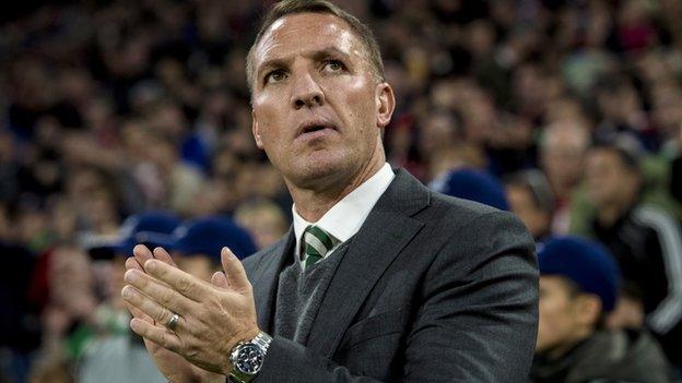 Celtic manager Brendan Rodgers