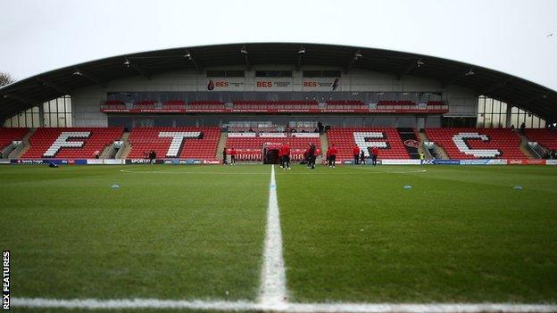 Managerless Fleetwood Town are currently 19th in the League One table and two points off the drop zone