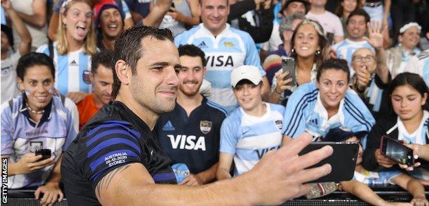 Argentina fly-half Nicolas Sanchez