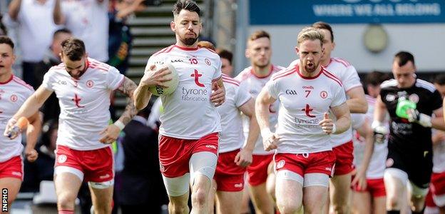 Donnelly joined a list of illustrious Tyrone captains selected during Mickey Harte's 17-year reign