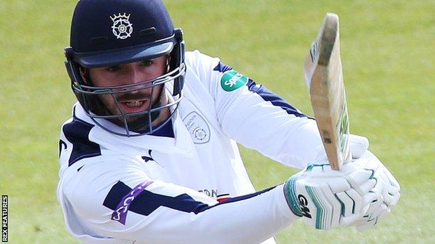 Hampshire captain James Vince