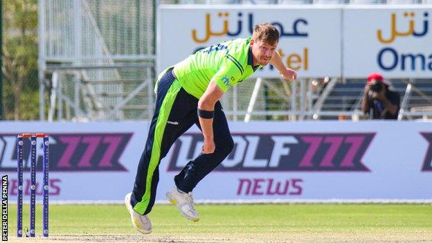 Ireland fell to defeat in Oman despite Craig Young's four wickets