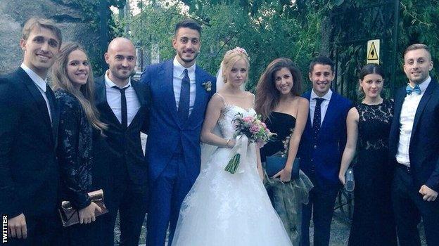 Joselu wedding